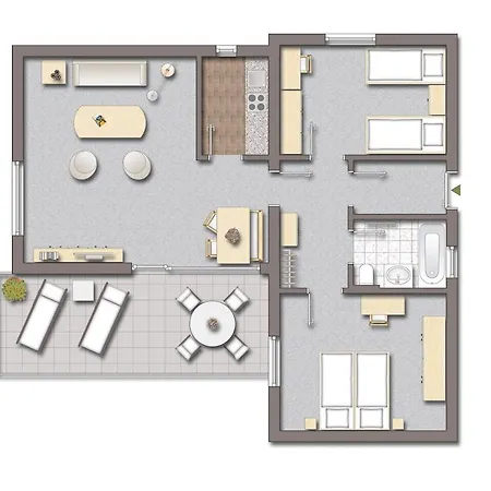 Ferienhaus Ferienhaus Kastanie 24 - #127678 Daun